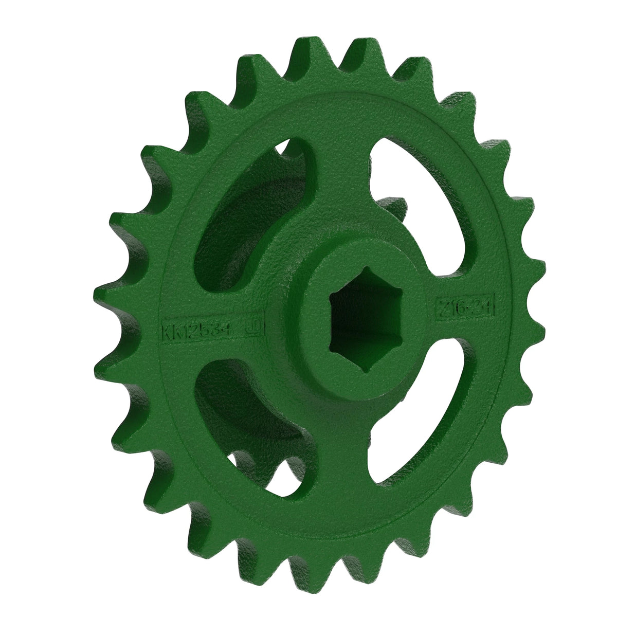 KK12534: Fits John Deere KK12534 Chain Sprocket, 24 Teeth – Genuine OEM