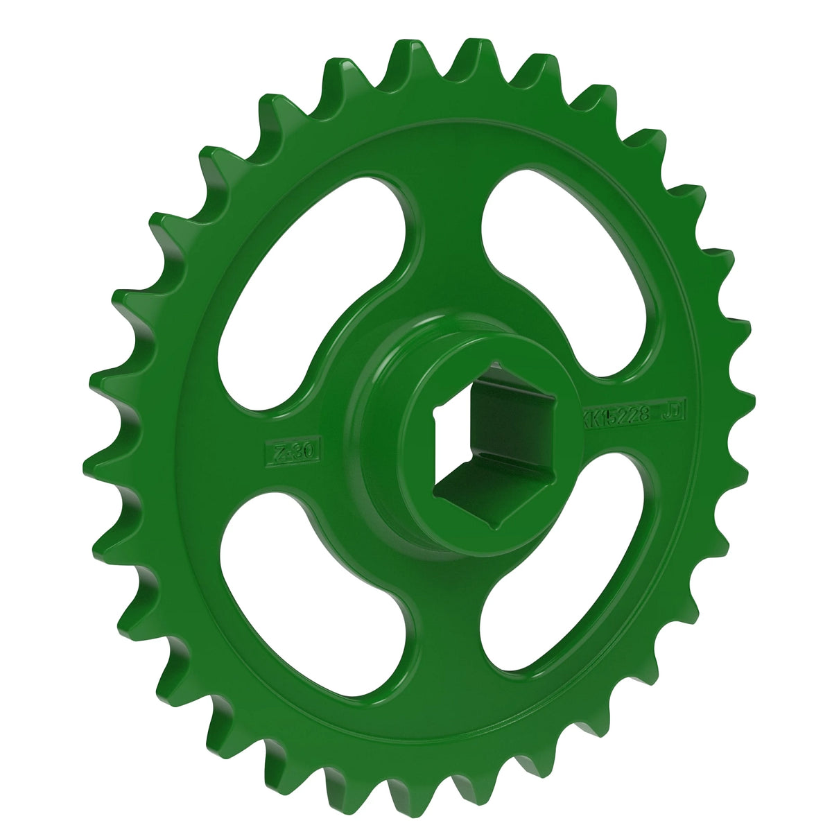 KK15228: Fits John Deere KK15228 Chain Sprocket, 30 Teeth – Genuine OEM