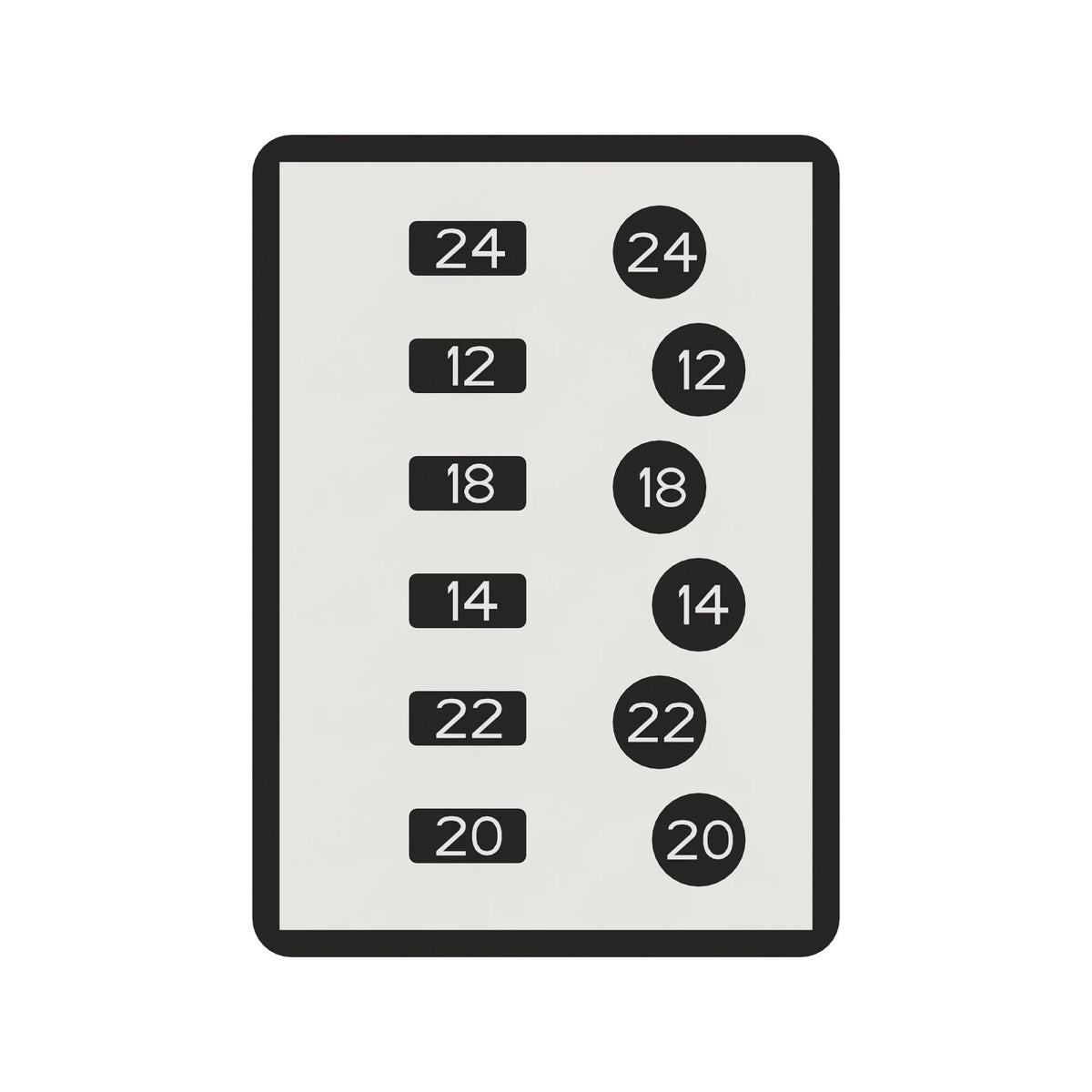 KK26844: Fits John Deere KK26844 Remap Label – Genuine OEM
