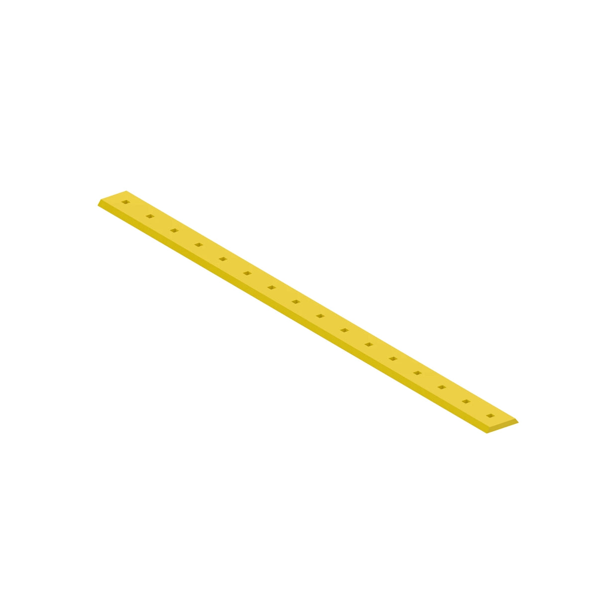 KV23535: Fits John Deere KV23535 Bucket Cutting Edge One Bevel – Genuine OEM