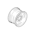 KXE10234: Fits John Deere KXE10234 Wheel Kit – Genuine OEM