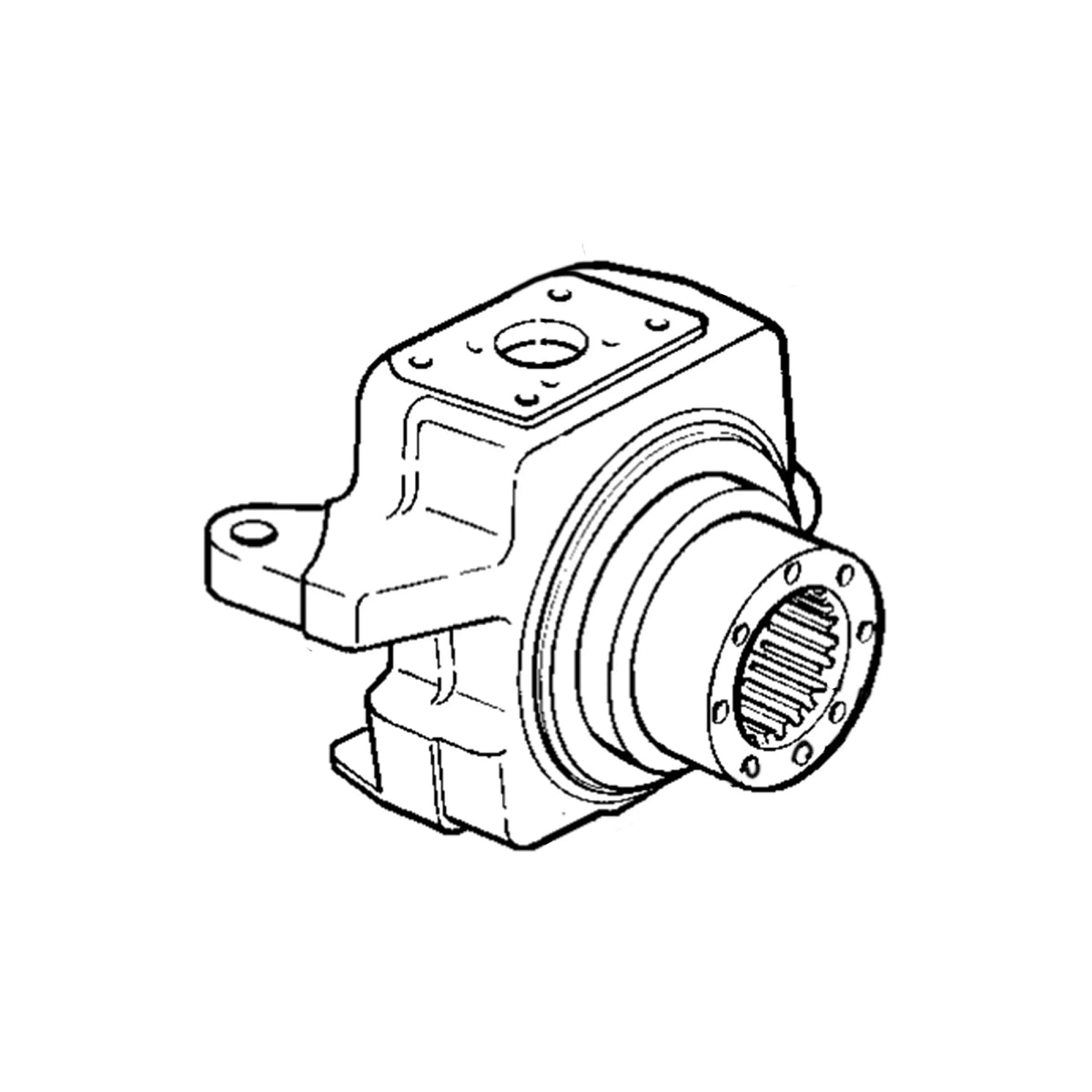 L110473: Fits John Deere L110473 Steering Arm Housing – Genuine OEM
