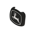L155556: Fits John Deere L155556 Leaping Deer™ Medallion, Black – Genuine OEM