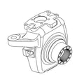 L157636: Fits John Deere L157636 Left Side Knuckle Housing – Genuine OEM
