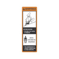 L172513: Fits John Deere L172513 Warning Label, ROPS, Use Seat Belt, Spanish – Genuine OEM