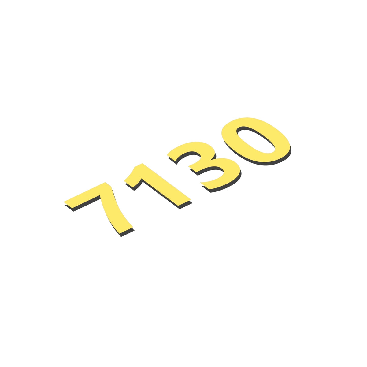 L174418: Fits John Deere L174418 7130 Model Designator Label, Left Side – Genuine OEM