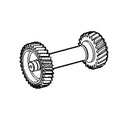 L208169: Fits John Deere L208169 IVT Double Gear, 32 Teeth – Genuine OEM