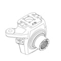 L212744: Fits John Deere L212744 MFWD Knuckle Housing, Left Side – Genuine OEM