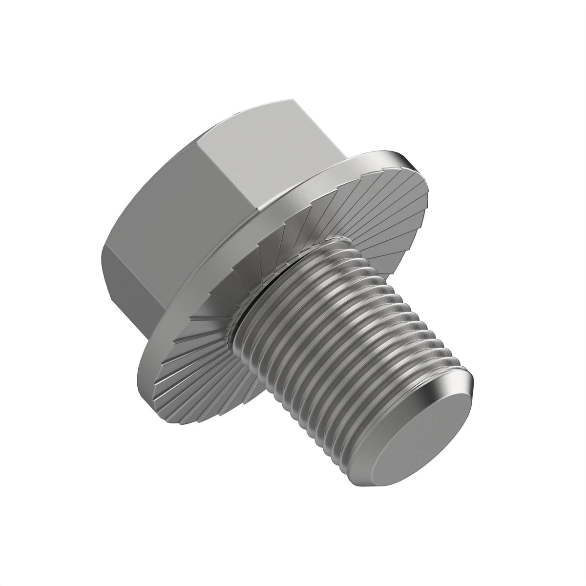 L224982: Fits John Deere L224982 Hexagonal Head Serrated Flange Screw, M10 X 12.5 – Genuine OEM