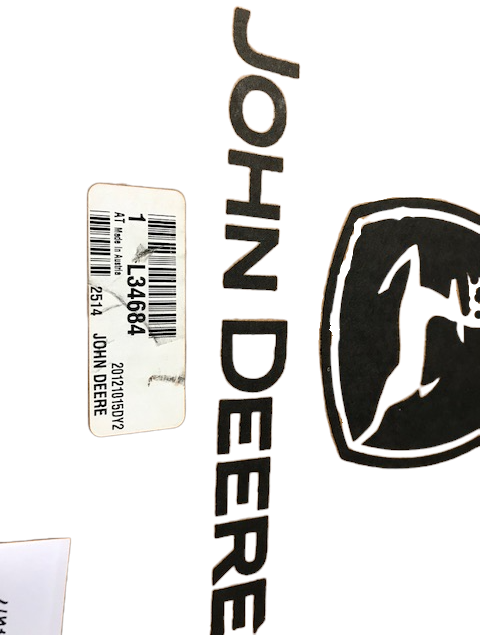 L34684: Fits John Deere L34684 Barrier – Genuine OEM