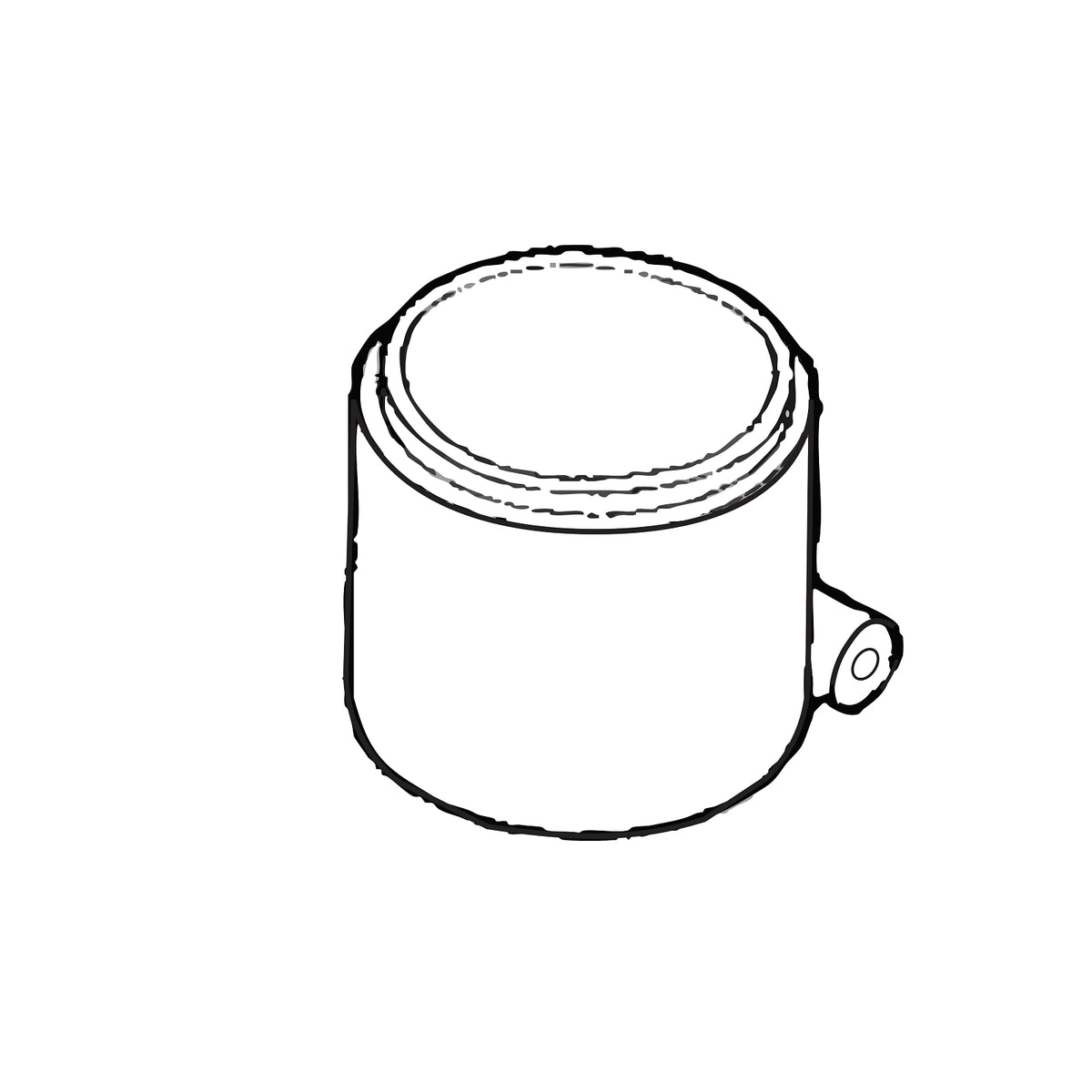 L55982: Fits John Deere L55982 Transmission Oil Filter Cover – Genuine OEM