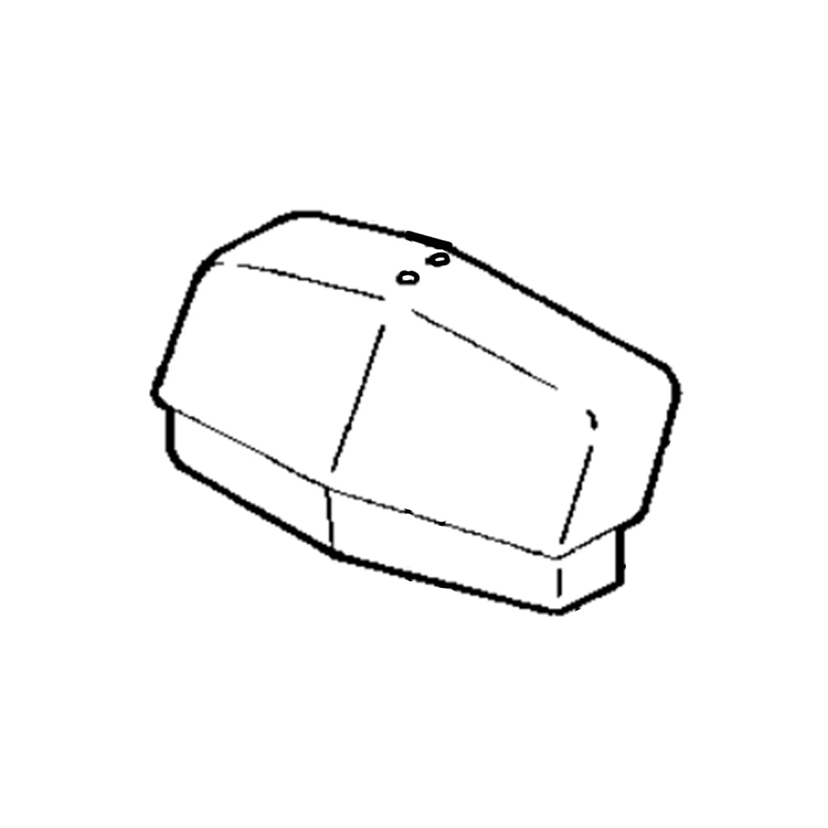 L61416: Fits John Deere L61416 Hood Extension – Genuine OEM