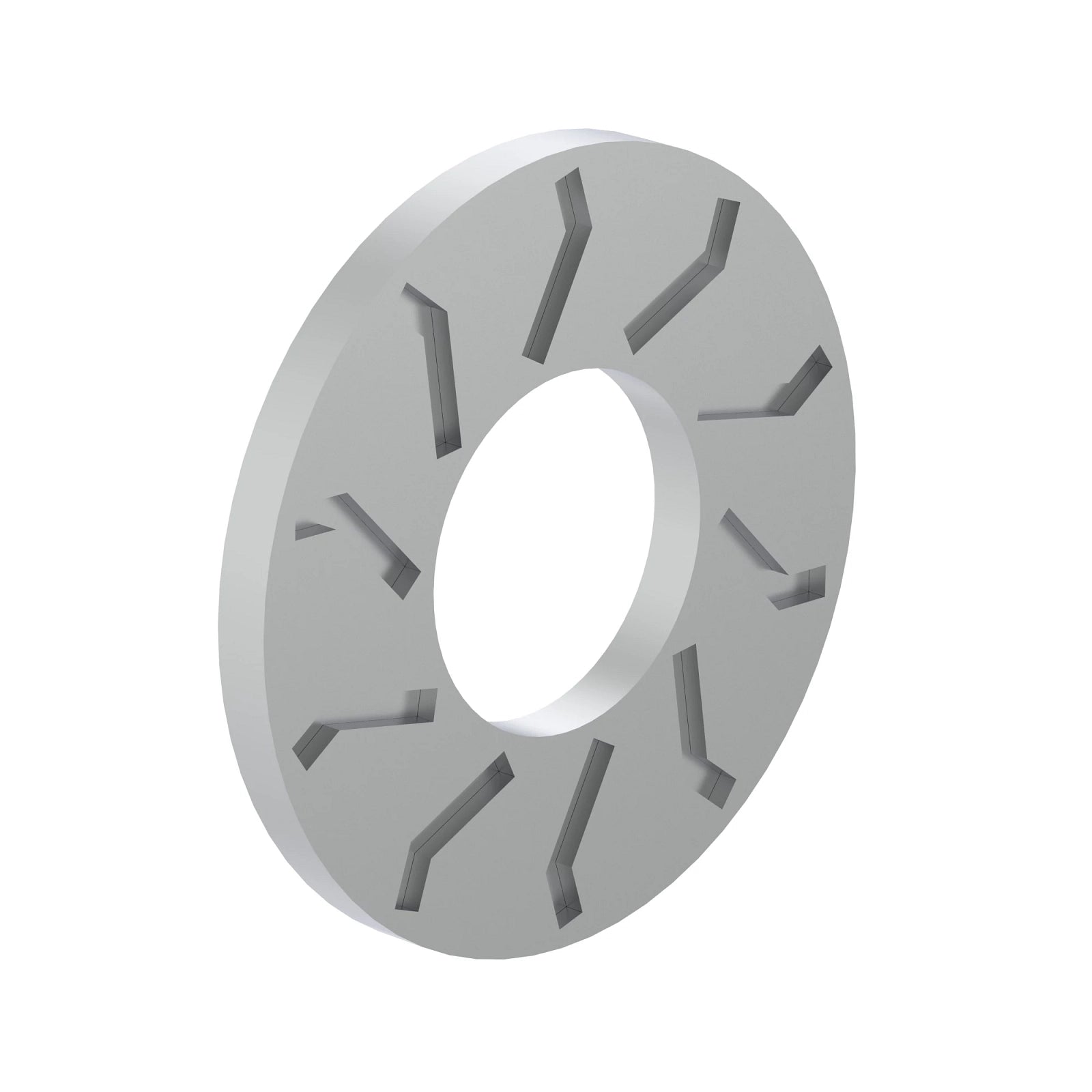 LCA84221: Fits John Deere LCA84221 Ribbed Tooth and Serrated Lock Steel Washer – Genuine OEM