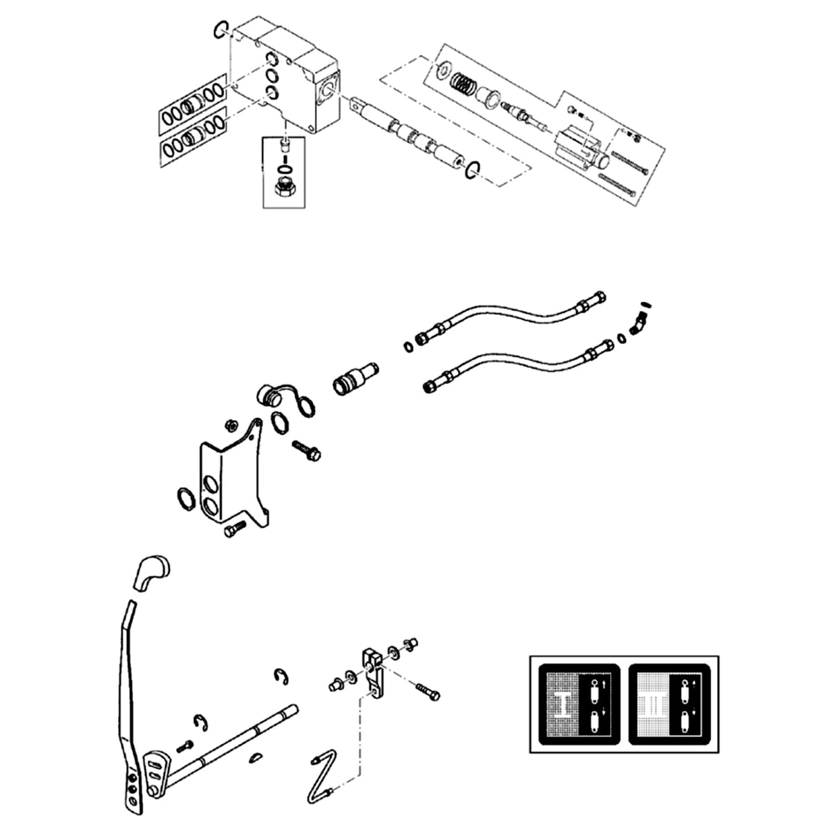 LV100117: Fits John Deere LV100117 Selective Control Valve Kit – Genuine OEM