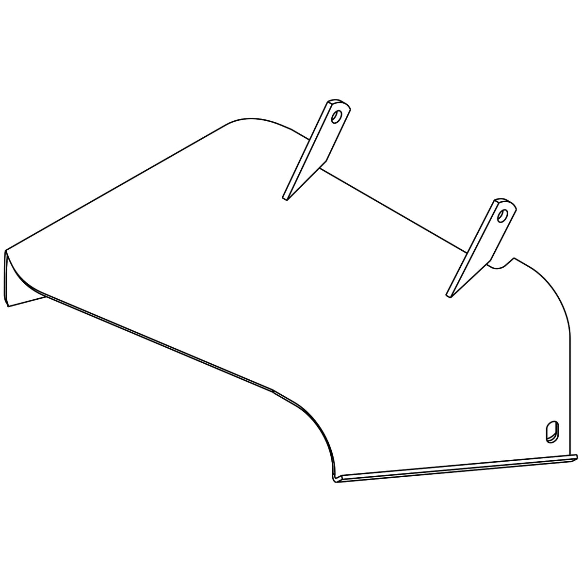 LVA12915: Fits John Deere LVA12915 Discharge Chute – Genuine OEM