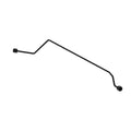 LVA14373: Fits John Deere LVA14373 HST Charge to PTO Valve Oil Line – Genuine OEM