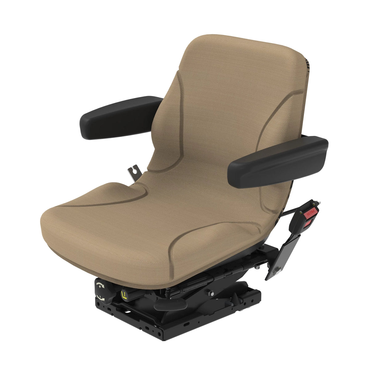 LVA18709: Fits John Deere LVA18709 Paramount Cab Operator Seat Assembly – Genuine OEM