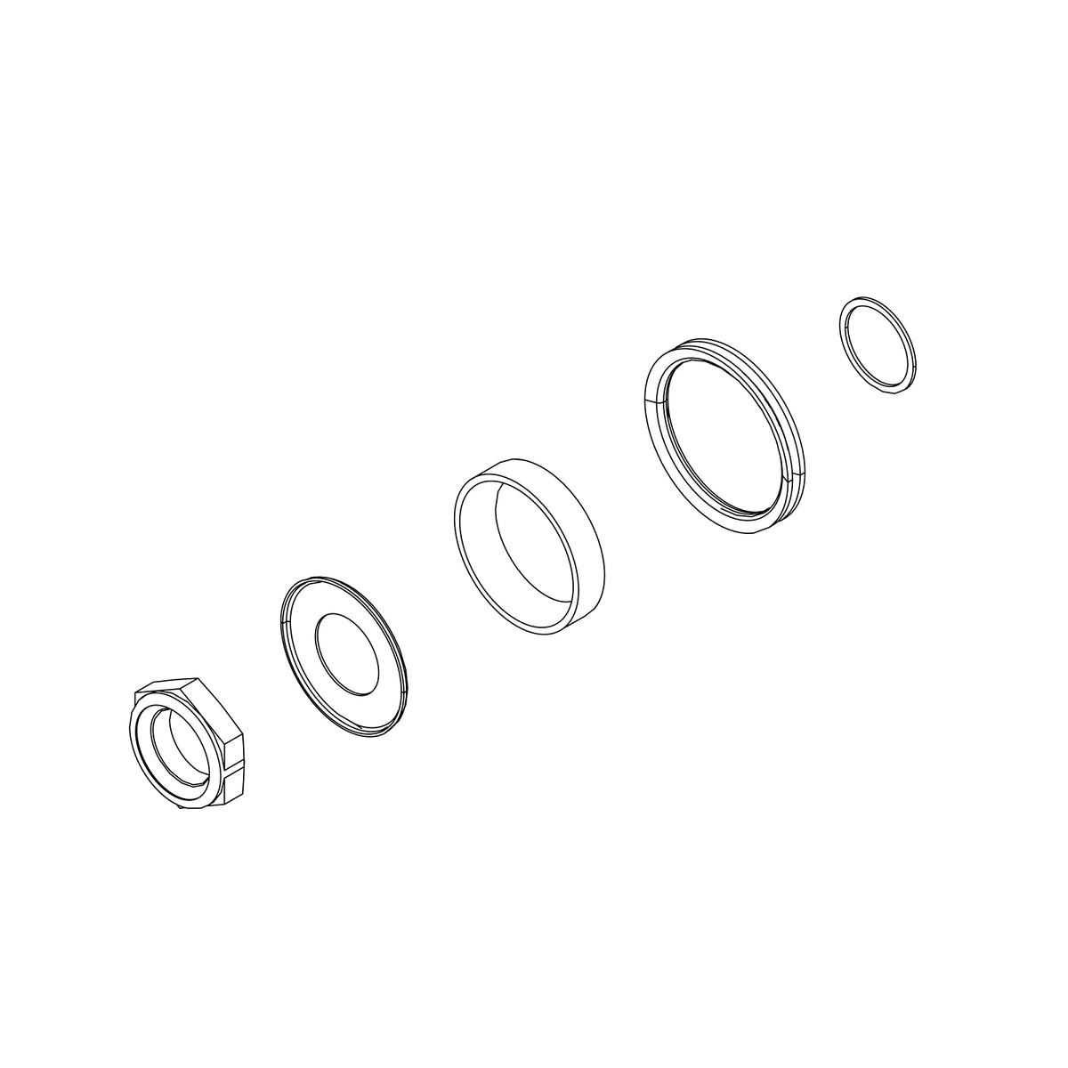 LVA19526: Fits John Deere LVA19526 Pinion Shaft Kit – Genuine OEM
