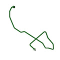 LVA19601: Fits John Deere LVA19601 3rd SCV A3 to Rear Oil Line – Genuine OEM