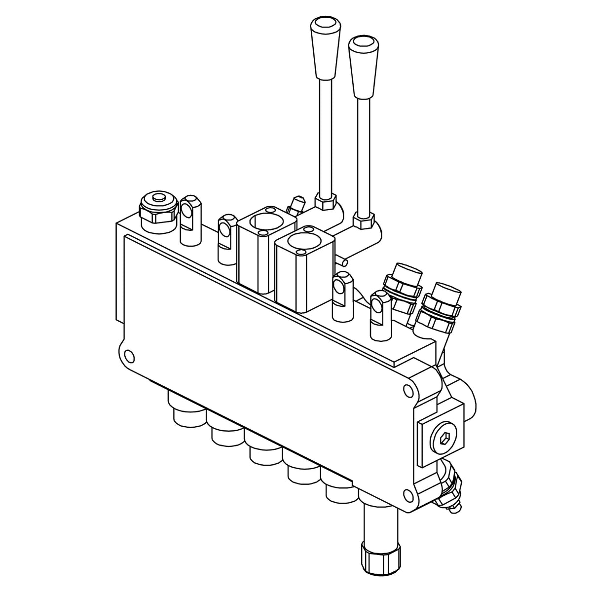 LVA20794: Fits John Deere LVA20794 Control Valve – Genuine OEM