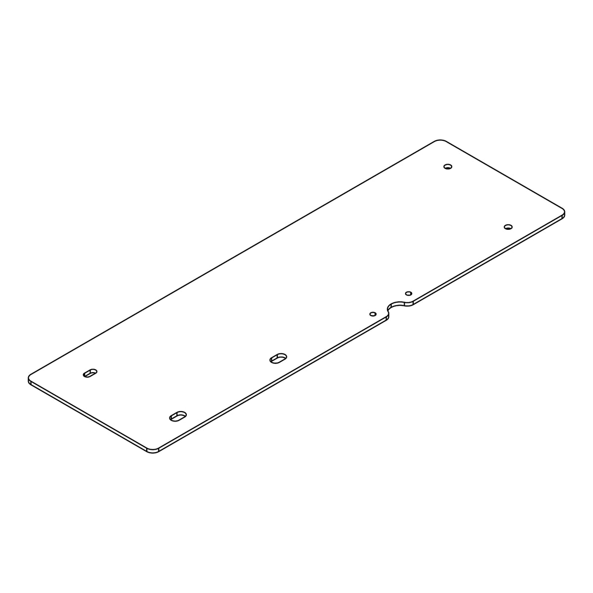 LVA21065: Fits John Deere LVA21065 Mower Deck Ramp, Right Side – Genuine OEM