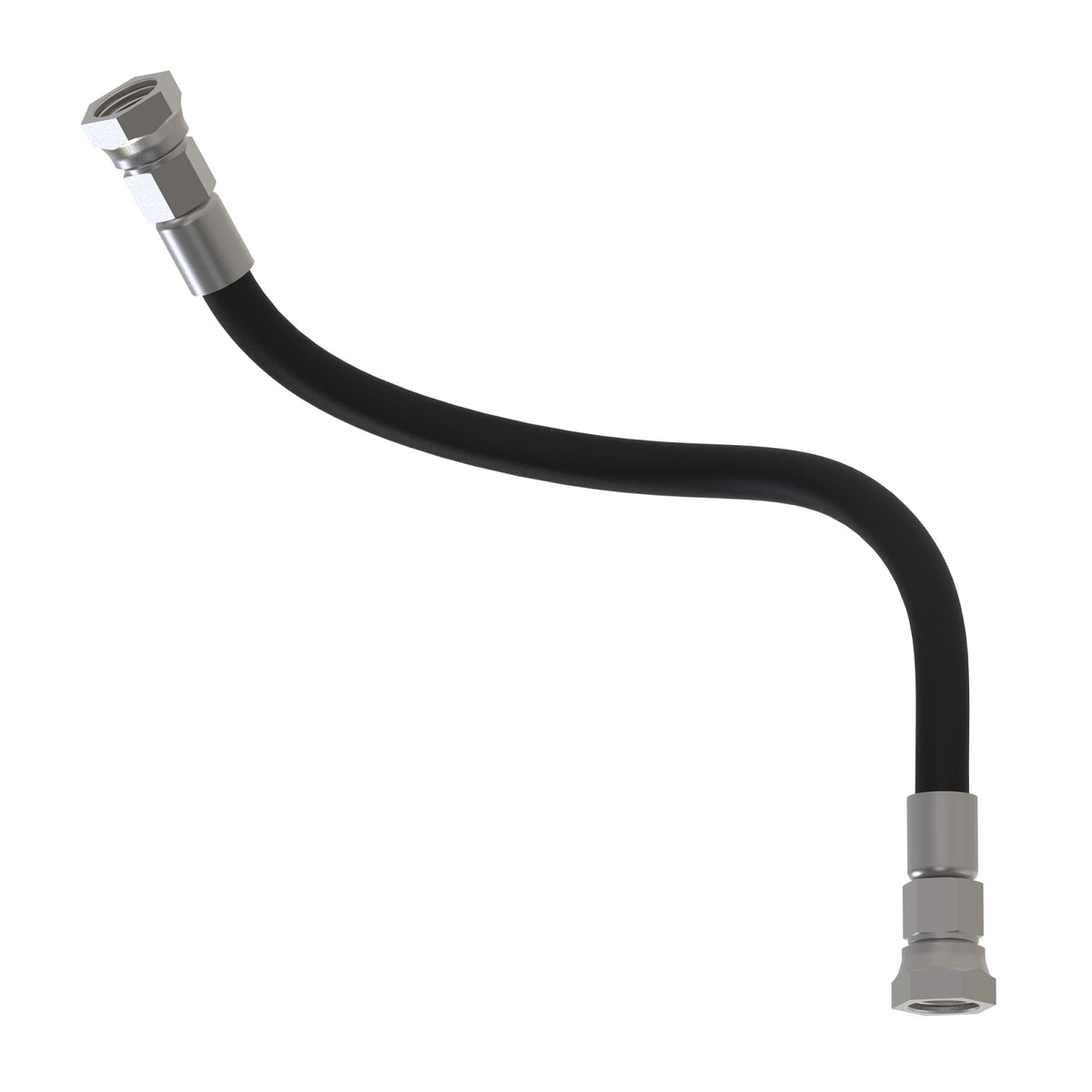 LVA21681: Fits John Deere LVA21681 SCU to Oil Cooler Hydraulic Hose – Genuine OEM