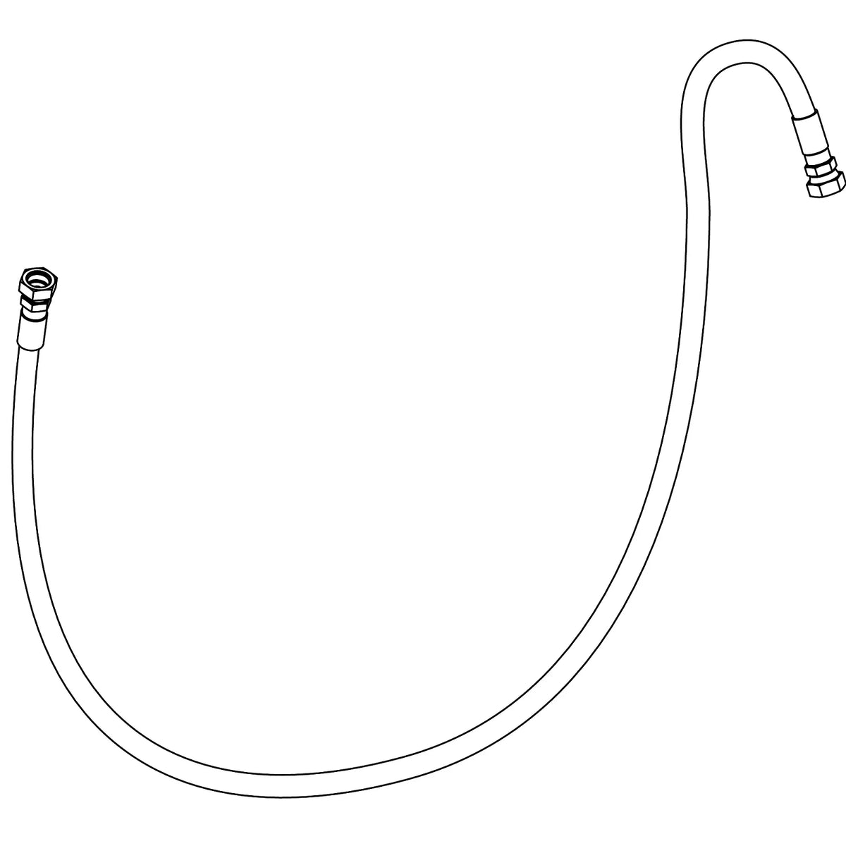 LVA22473: Fits John Deere LVA22473 Hydraulic Hose – Genuine OEM