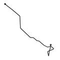 LVA23430: Fits John Deere LVA23430 Oil Cooler to transmission Oil Line – Genuine OEM