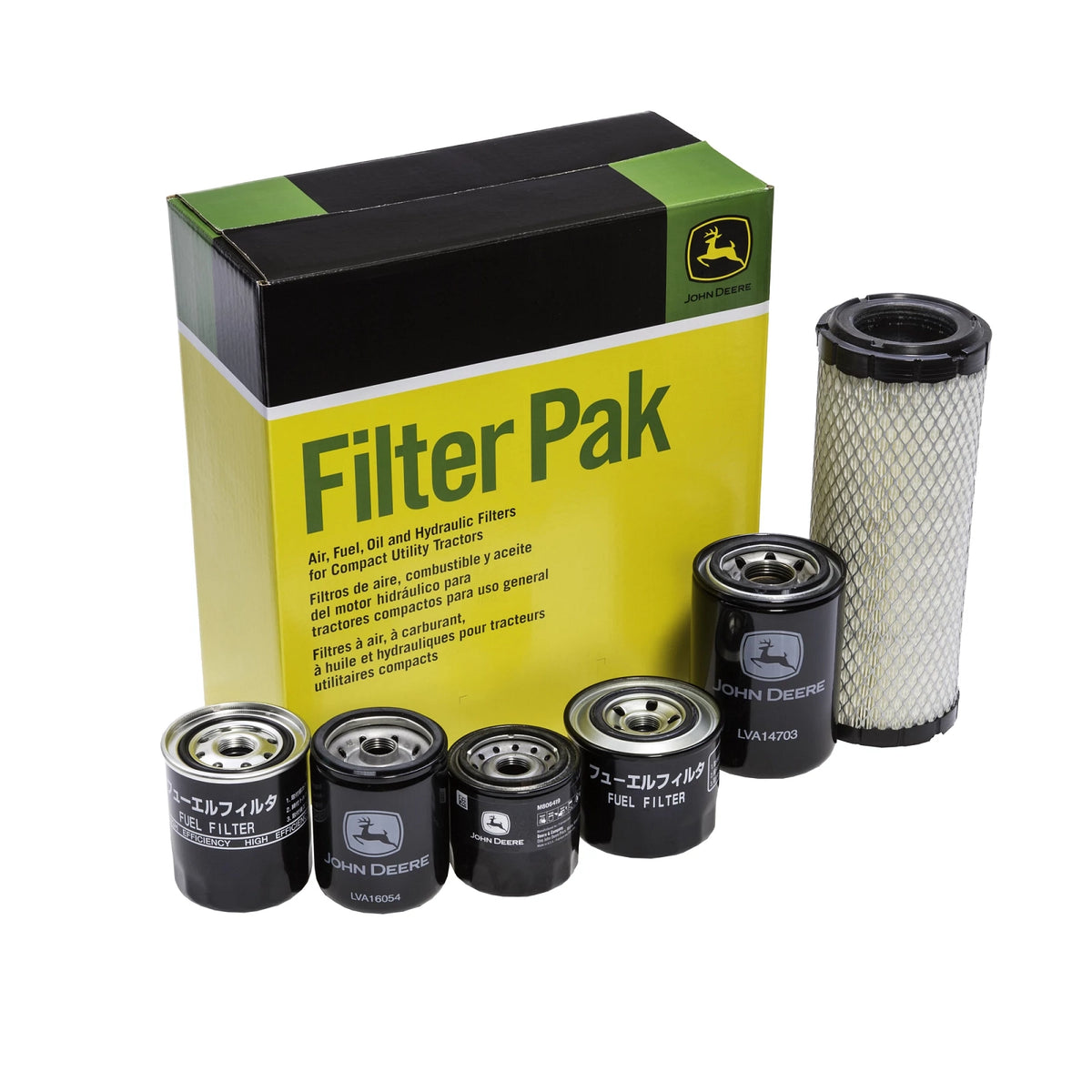 LVA23615: Fits John Deere LVA23615 Filter Pak – Genuine OEM