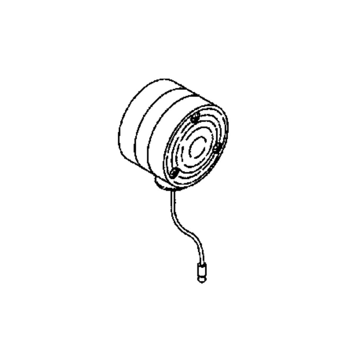 LVA800967: Fits John Deere LVA800967 Round Tail Lamp – Genuine OEM