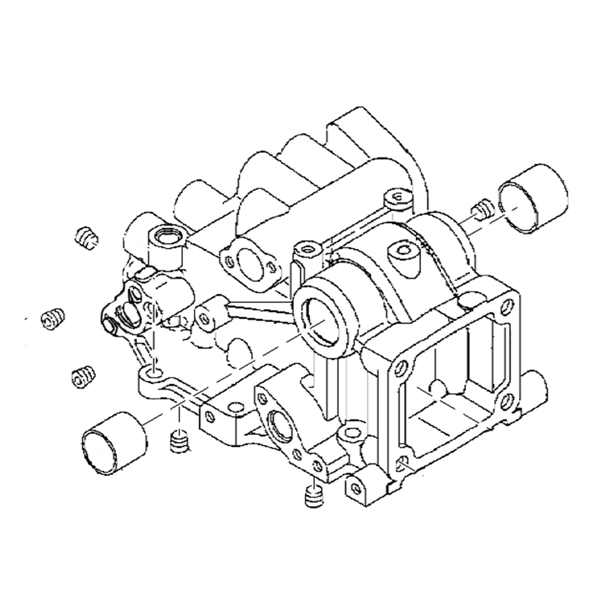 LVA802190: Fits John Deere LVA802190 Cylinder Case – Genuine OEM