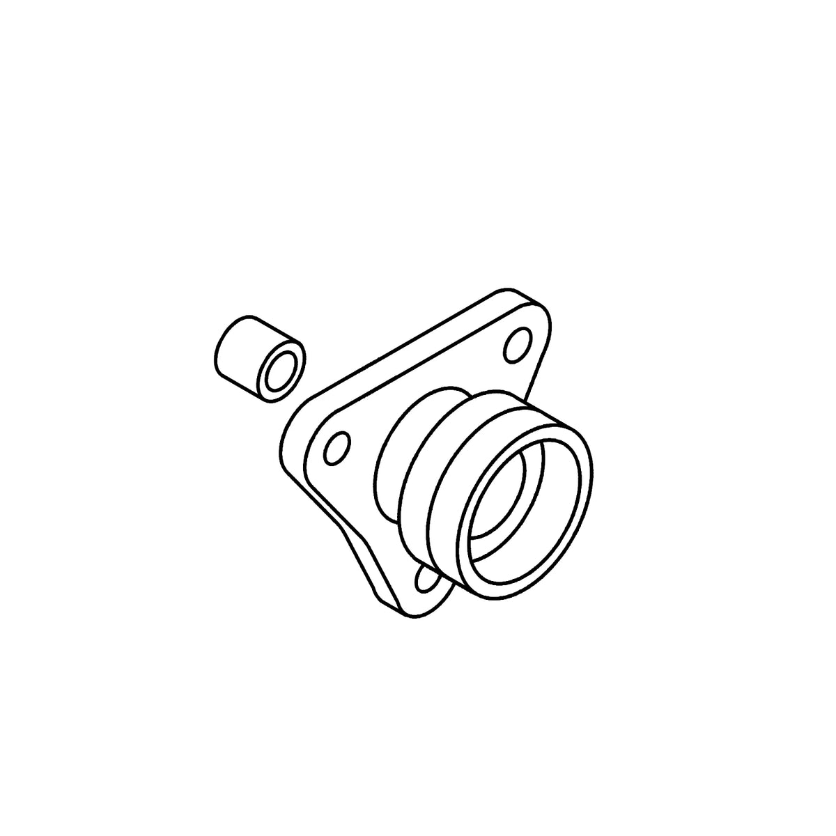 LVA802575: Fits John Deere LVA802575 Drive Shaft Guide – Genuine OEM