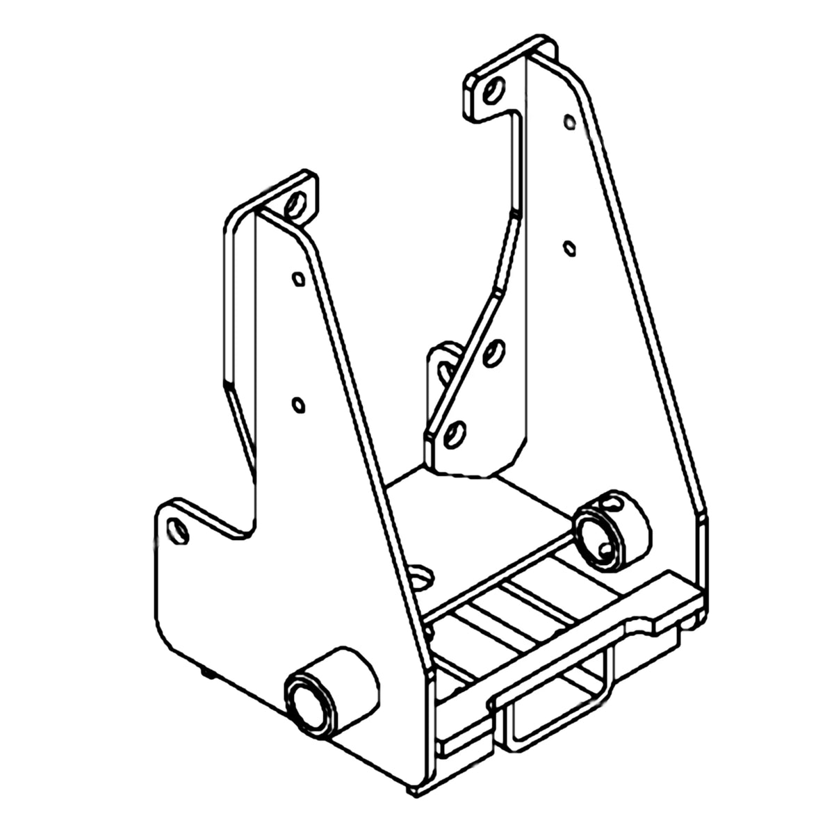 LVA803067: Fits John Deere LVA803067 Drawbar Hitch Plate – Genuine OEM