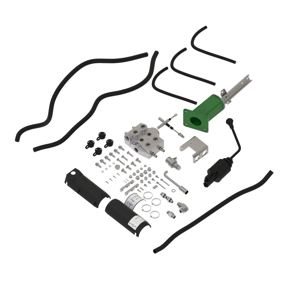 LVB25816: Fits John Deere LVB25816 Mid Mount Dual Selective Control Valve Kit – Genuine OEM