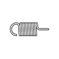 LVU12766: Fits John Deere LVU12766 Tilt Steering Spring – Genuine OEM