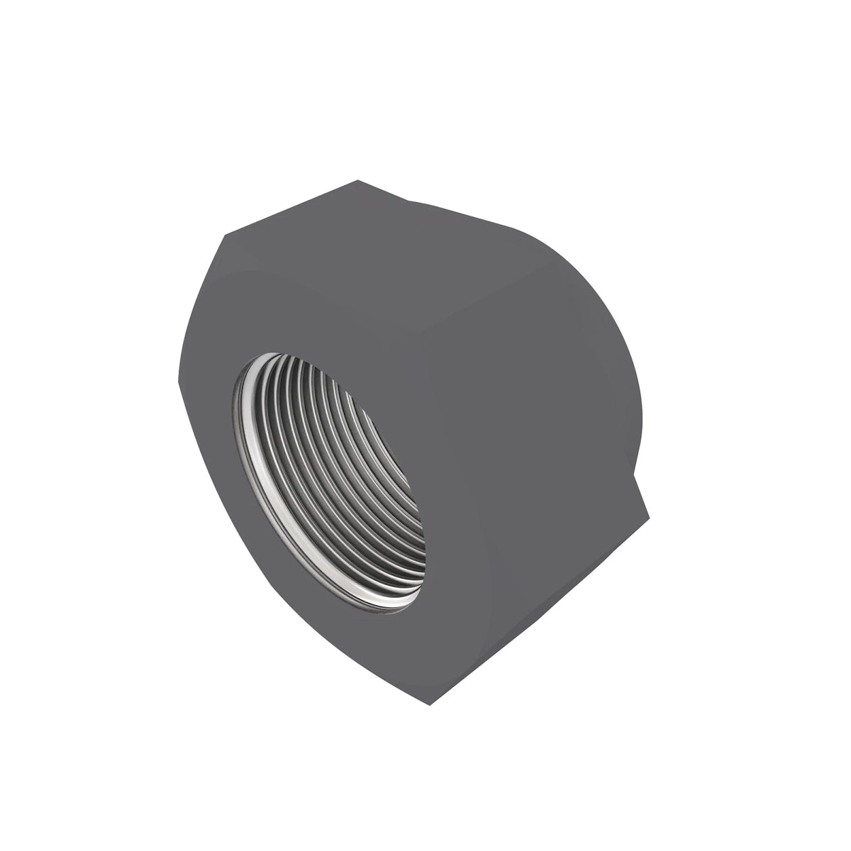 LVU24182: Fits John Deere LVU24182 Hexagonal Lock Nut, M14 – Genuine OEM