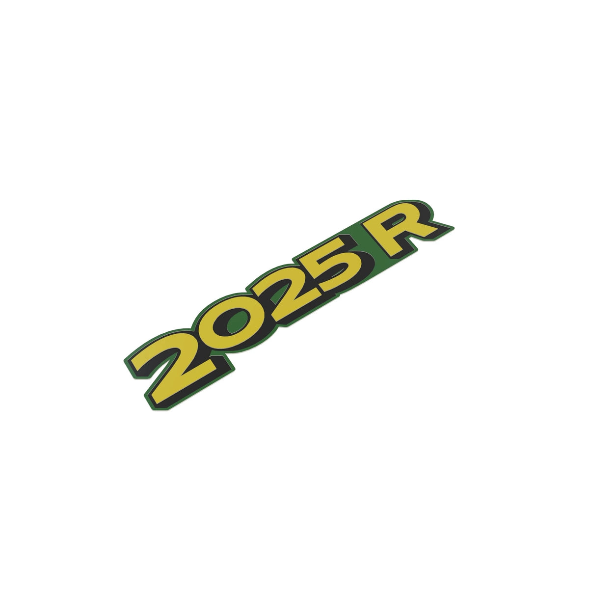 LVU25759: Fits John Deere LVU25759 2025R Model Designation LH Label – Genuine OEM