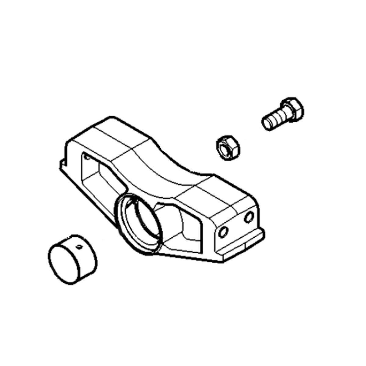 LVU27467: Fits John Deere LVU27467 Front Axle Trunnion – Genuine OEM
