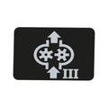 LVU27548: Fits John Deere LVU27548 3rd Rear Switch Continuous Label – Genuine OEM
