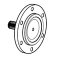 LVU28083: Fits John Deere LVU28083 Output Shaft – Genuine OEM