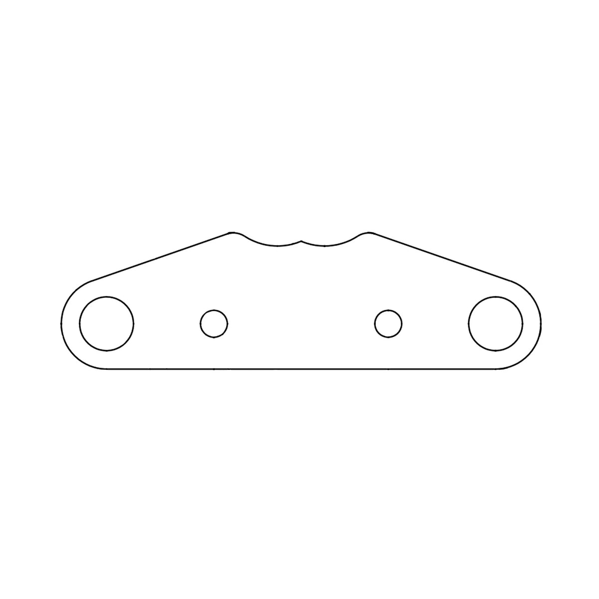 LVU29705: Fits John Deere LVU29705 Link Plate – Genuine OEM