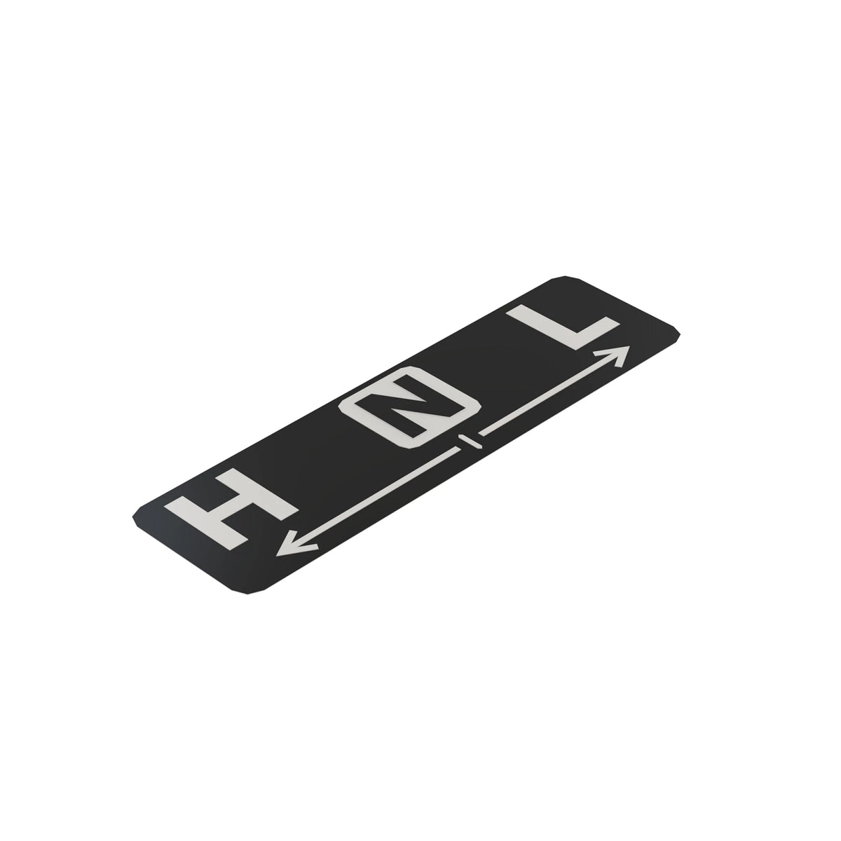 LVU30770: Fits John Deere LVU30770 Range Shift Control Label – Genuine OEM