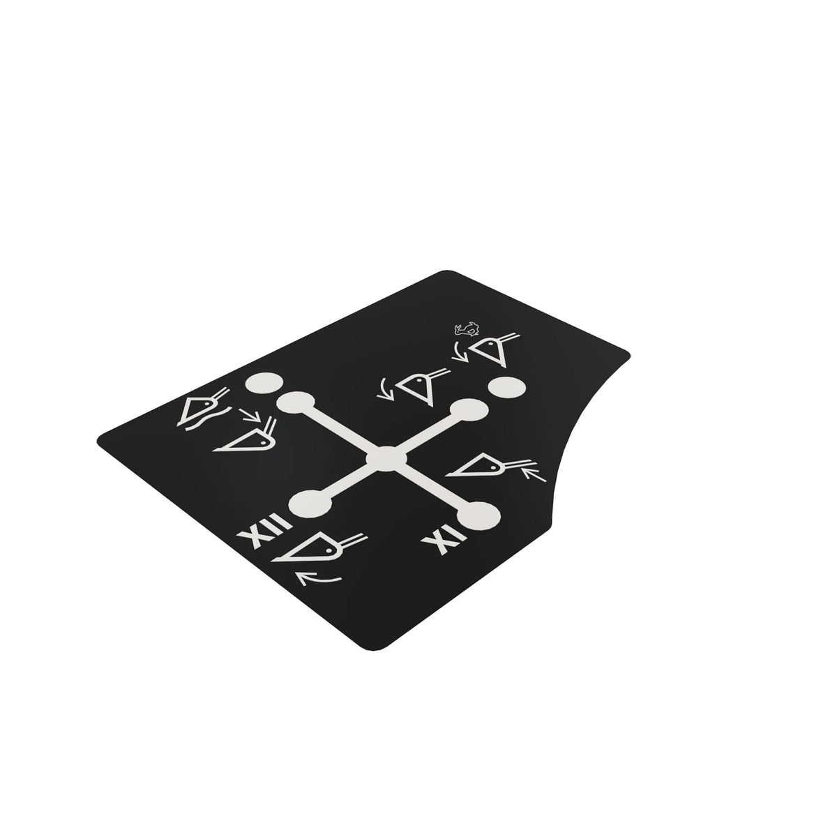 LVU31076: Fits John Deere LVU31076 Loader Control Label – Genuine OEM