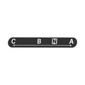LVU31857: Fits John Deere LVU31857 Range Label – Genuine OEM