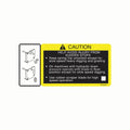 M123936: Fits John Deere M123936 Caution Label – Genuine OEM