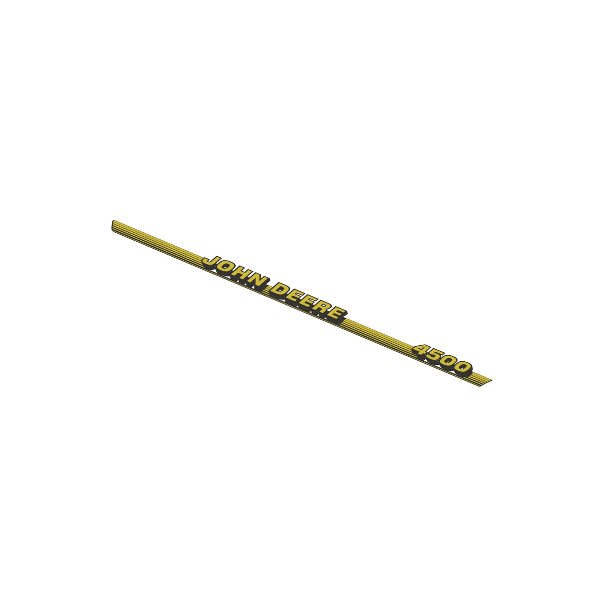 M135382: Fits John Deere M135382 4500 Model Label, Right Side – Genuine OEM