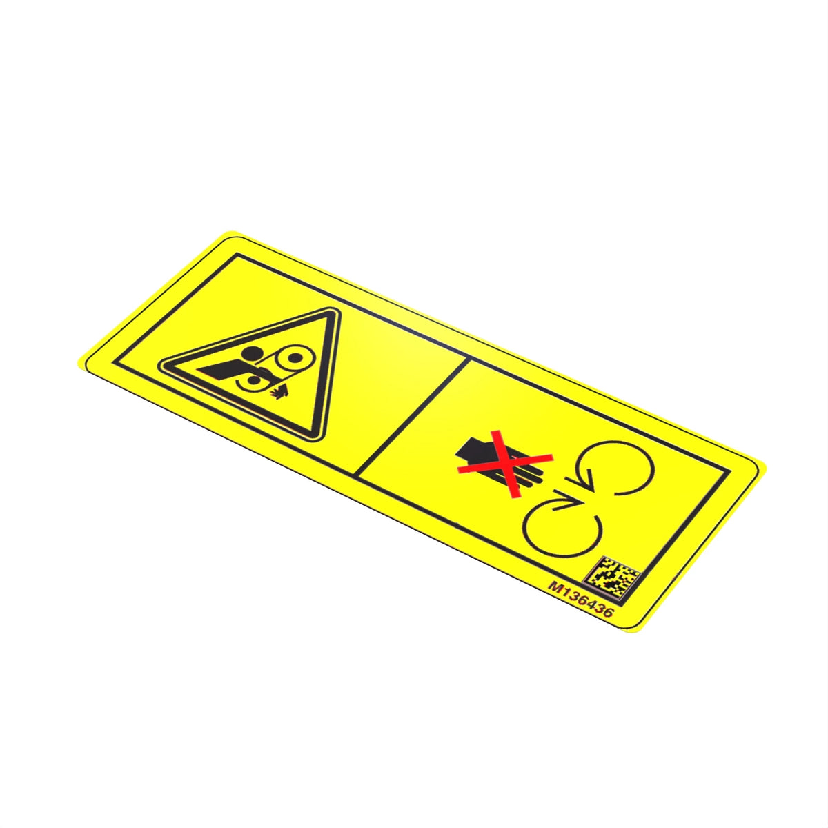 M136436: Fits John Deere M136436 Safety Sign – Genuine OEM