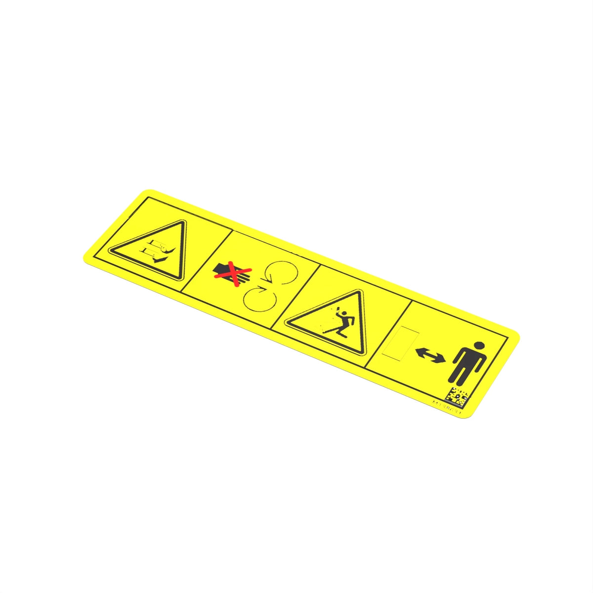 M138631: Fits John Deere M138631 Danger Export Chute Guard Label – Genuine OEM