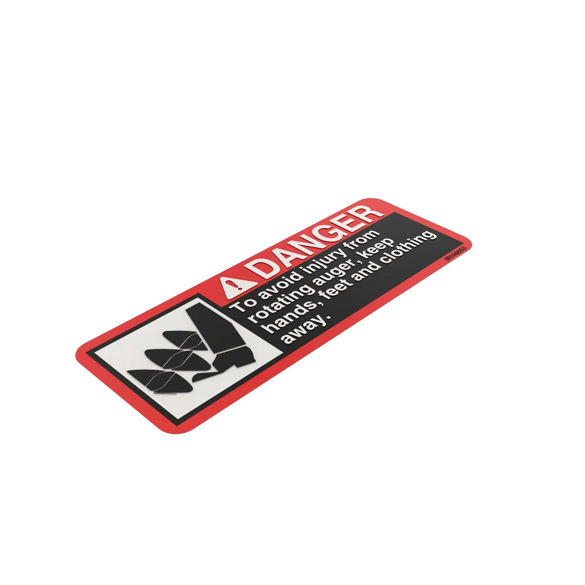 M144853: Fits John Deere M144853 Danger Label, Auger – Genuine OEM