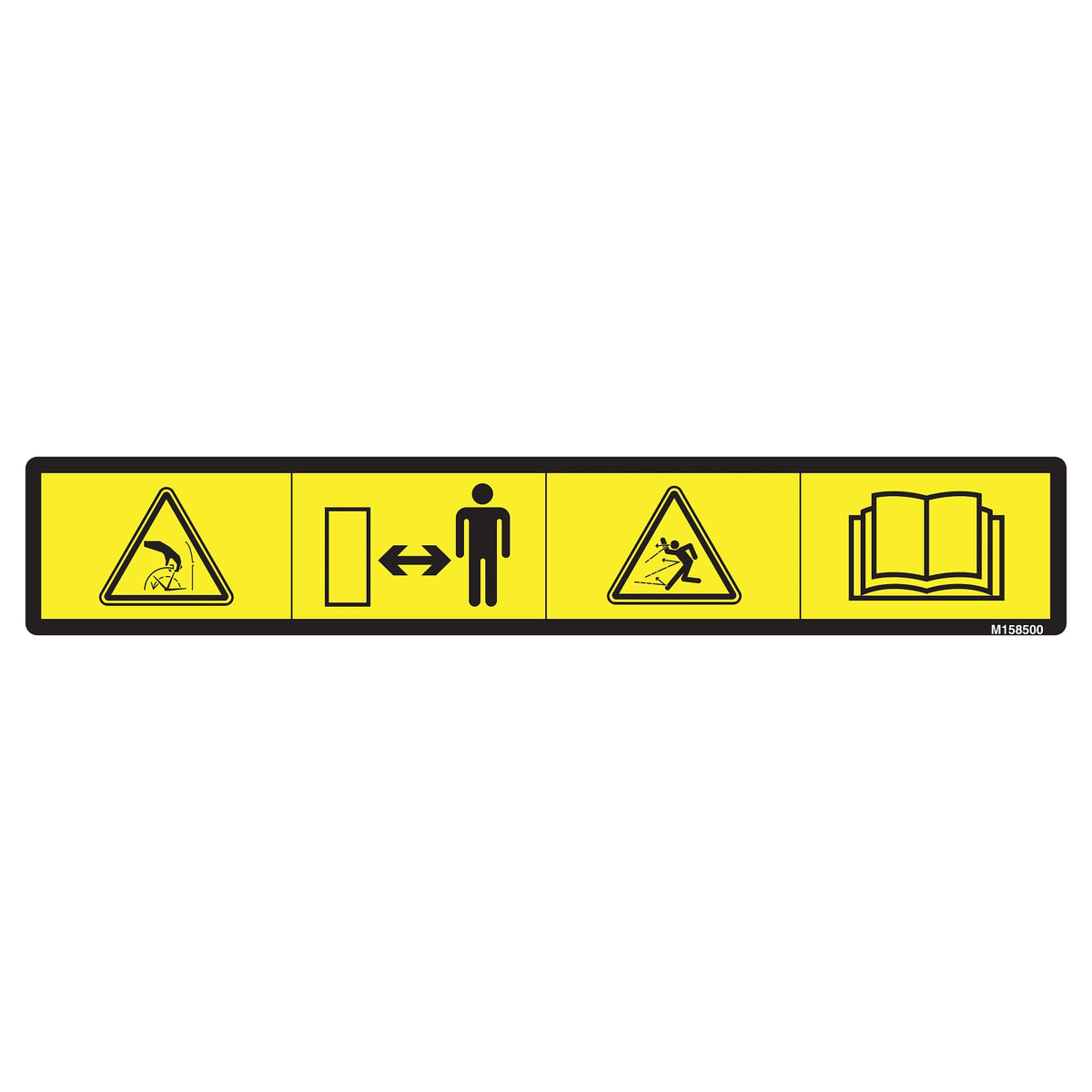 M158500: Fits John Deere M158500 Label – Genuine OEM